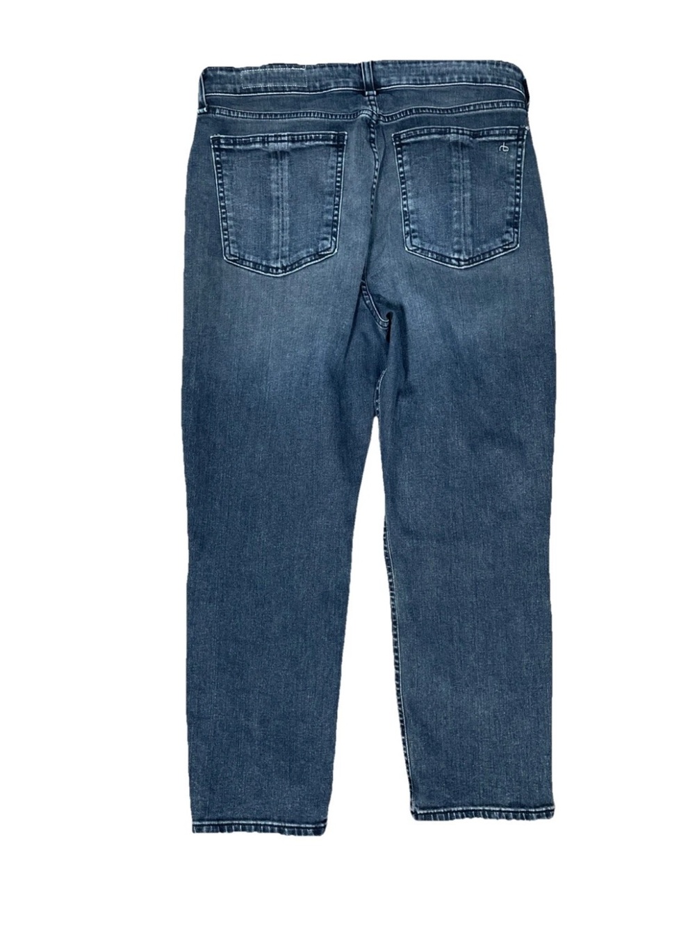 Rag & Bone Nina High Shorty Cigarette Straight Leg Ankle Jeans Women’s Size 32 - Picture 3 of 7